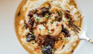 Shrimp & Grits from La Petite Grocery. (Image via Instagram/@lapetitegrocery)